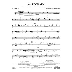 '60s Rock Mix - Bb Clarinet 2